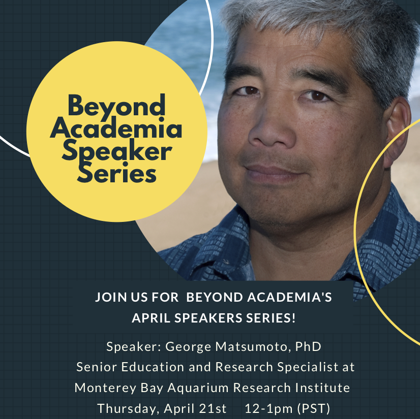 April Speaker Series with George Matsumoto, PhD